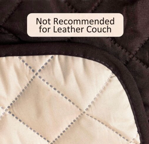 Kuber Industries Reversible 2 +1 Seater Polyester Sofa Cover for Living Room, Brown & Ivory - 2 Seater, Brown & Ivory, Polyster, Elastic/ Strechable, Multipack 1